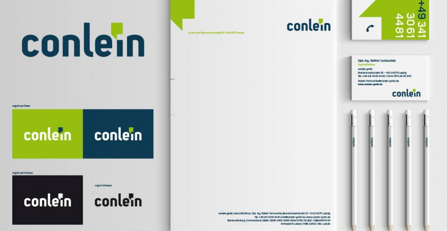 Leipziger Firma conlein startet mit neuem Corporate Design